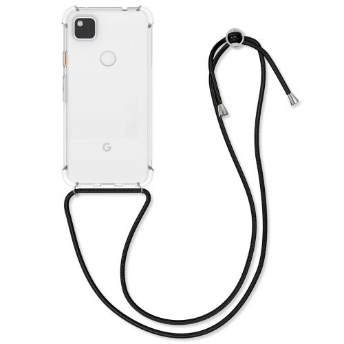 Кейс за Google Pixel 4a, Силиконов, Прозрачен, 52757.03