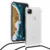 Кейс за Google Pixel 4a, Силиконов, Прозрачен, 52757.03