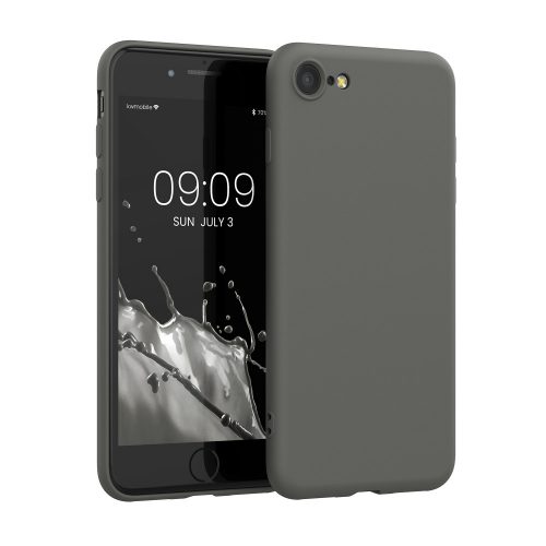 Калъф за Apple iPhone 8 / iPhone 7 / iPhone SE 2, силиконов, сив, 49979.155