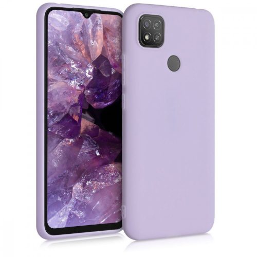 Кейс за Xiaomi Redmi 9C, силиконов, лилав, 52850.108