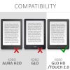 Калъф за Kobo Glo HD / Touch 2.0, Екологична кожа, Многоцветен, 34347.21