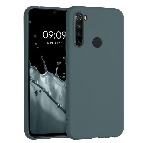 Капак за Xiaomi Redmi Note 8, Силиконов, Син, 50180.202