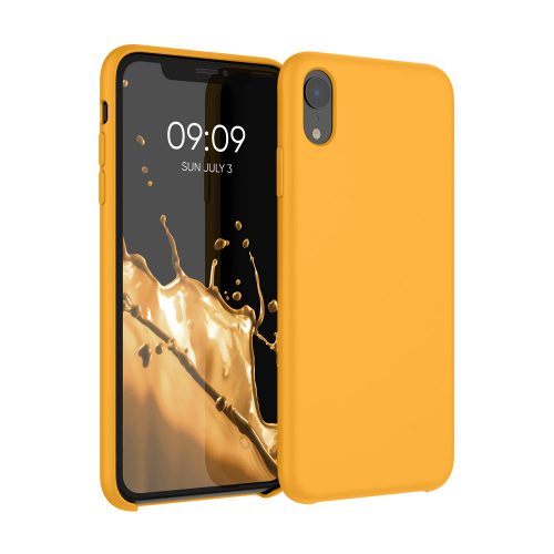 Калъф за Apple iPhone XR, Силиконов, Оранжев, 45910.201