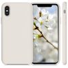 Калъф за Apple iPhone X / iPhone XS, Силиконов, Бежов, 42495.204