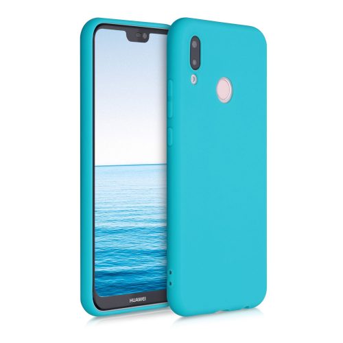 Кейс за Huawei P20 Lite, Силиконов, Син, 44358.205