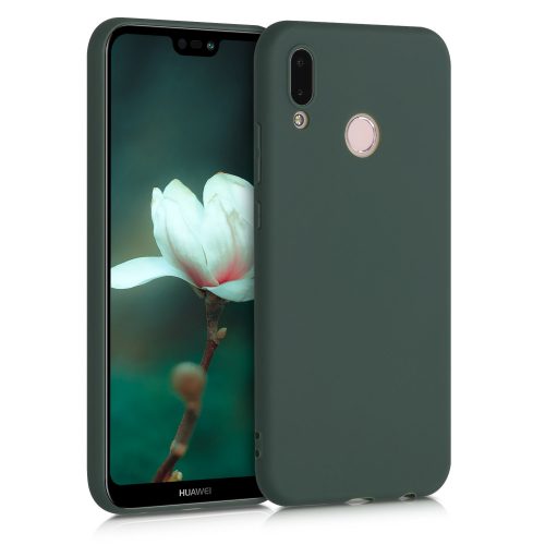 Кейс за Huawei P20 Lite, Силиконов, Зелен, 44358.169