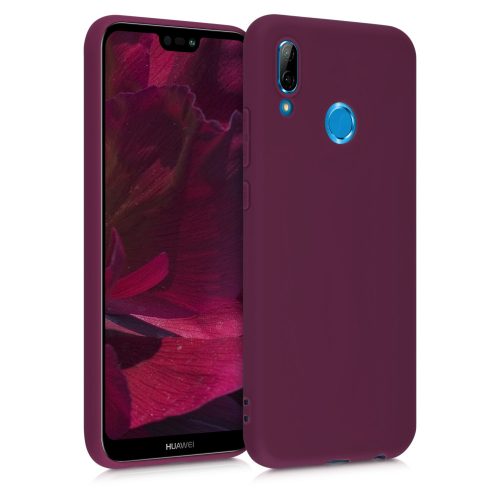 Кейс за Huawei P20 Lite, Силиконов, Лилав, 44358.187