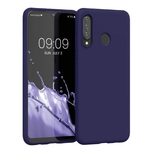 Кейс за Huawei P30 Lite, Силиконов, Син, 47499.182