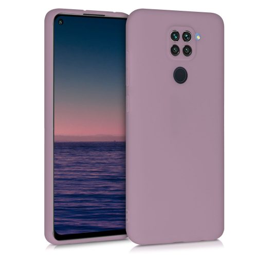 Кейс за Xiaomi Redmi Note 9, Силиконов, Лилав, 52437.181