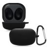 Калъф за слушалки Samsung Galaxy Buds 2/Galaxy Buds Live, Kwmobile, черен, силикон, 53367.01