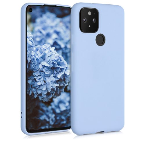 Кейс за Google Pixel 5, Силиконов, Син, 51722.58