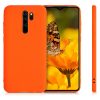 Кейс за Xiaomi Redmi Note 8 Pro, Силиконов, Оранжев, 50242.69