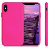 Калъф за Apple iPhone X / iPhone XS, Силиконов, Розов, 52975.77