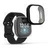 Комплект от 2 калъфа за Fitbit Versa 3 / Sense, силикон, черен, 53390.02