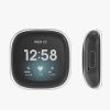 Комплект от 2 калъфа за Fitbit Versa 3 / Sense, силикон, черен, 53390.02