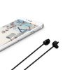 Комплект от 2 каишки за слушалки Samsung Galaxy Buds/Galaxy Buds Plus, Kwmobile, черни, силикон, 53474.01