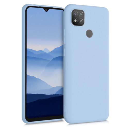 Кейс за Xiaomi Redmi 9C, Силиконов, Син, 52850.58