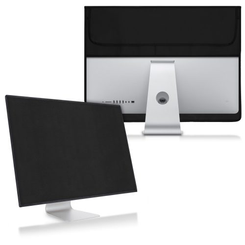 Капак за монитор Apple iMac 27"/iMac Pro 27", Kwmobile, черен, текстил, 52099.01