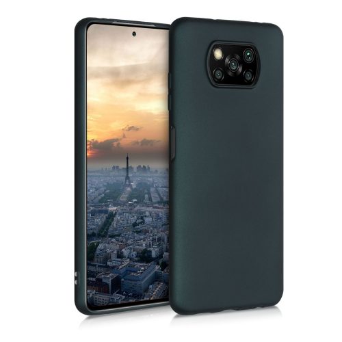 Капак за Xiaomi Poco X3 (NFC), Силиконов, Зелен, 53483.14