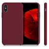 Калъф за Apple iPhone X / iPhone XS, Силиконов, Червен, 42495.209