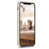 Калъф за Apple iPhone X / iPhone XS, Силиконов, Крем, 46313.210