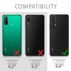 Кейс за Huawei P Smart (2021), Силиконов, Черен, 53632.47