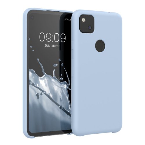 Кейс за Google Pixel 4a, Силиконов, Син, 52549.58