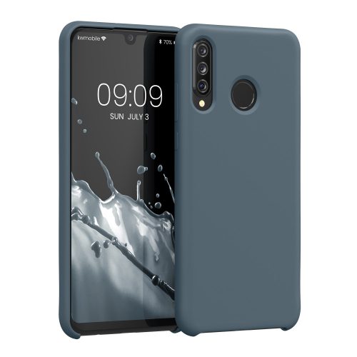 Кейс за Huawei P30 Lite, Силиконов, Син, 47510.202