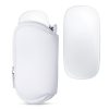 Капак за мишка Apple Magic Mouse 2/Magic Mouse 1, Kwmobile, бял, неопрен, 51117.02