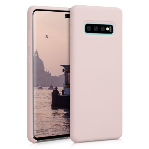 Кейс за Samsung Galaxy S10 Plus, Силиконов, Розов, 49028.52