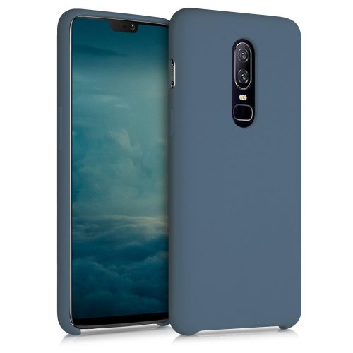 Капак за OnePlus 6, Силиконов, Син, 46122.202