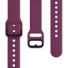 Комплект 2 каишки за Samsung Galaxy Fit (SM-R370), kwmobile, силикон, лилаво / лилаво, 50233.38