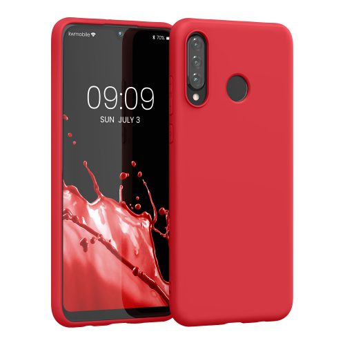 Кейс за Huawei P30 Lite, Силиконов, Червен, 47499.208