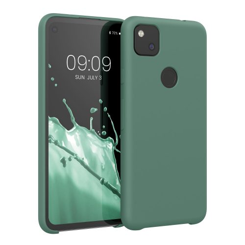 Кейс за Google Pixel 4a, Силиконов, Зелен, 52549.166