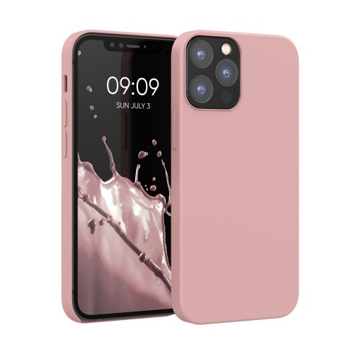 Калъф за Apple iPhone 12 / iPhone 12 Pro, Силиконов, Розов, 52641.193