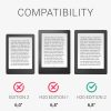 Калъф за Kobo Aura H2O Edition 2, текстилен, сив, kwmobile, 54137.19