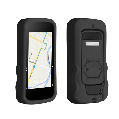 Защитен калъф за GPS Bryton Rider 750, Kwmobile, черен, силикон, 54125.01