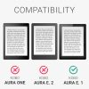 Калъф за Kobo Aura Edition 1, текстилен, сив, kwmobile, 54136.19