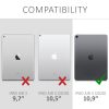 Калъф за Apple iPad Air 4 (2020), силиконов, черен, 53417.01