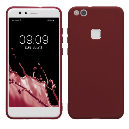 калъф kwmobile за Huawei P10 Lite, силикон, Visiniu, 41386.187