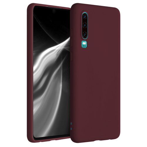 Капак за Huawei P30, Силиконов, Червен, 47410.190