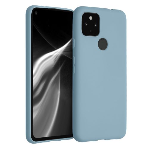 Кейс за Google Pixel 4a 5G, Силиконов, Син, 51727.206