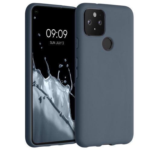 Кейс за Google Pixel 5, Силиконов, Сив, 51722.202