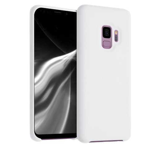 Кейс за Samsung Galaxy S9, Силиконов, Бял, 44182.48