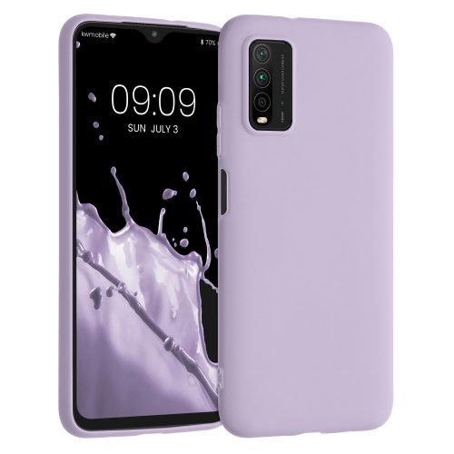 Кейс за Xiaomi Redmi 9T, силиконов, лилав, 54337.108