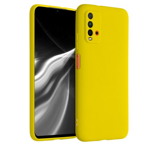 Кейс за Xiaomi Redmi 9T, Силиконов, Жълт, 54337.165