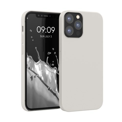 Калъф за Apple iPhone 12 / iPhone 12 Pro, Силиконов, Сив, 52641.96