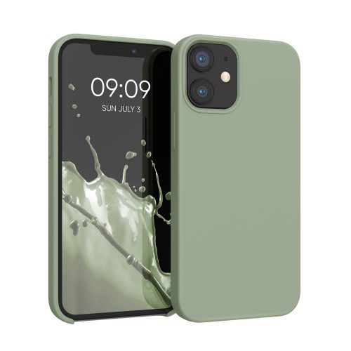 Кейс за Apple iPhone 12 Mini, Силиконов, Зелен, 52640.172