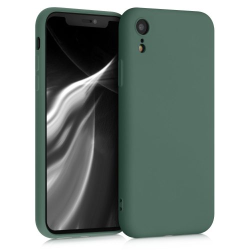 Кейс за iPhone XR, Силиконов, Зелен, 49983.166