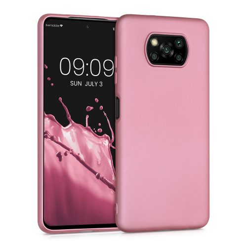 Калъф за Xiaomi Poco X3 (NFC) / Poco X3 Pro, силикон, розово злато, 53483.31